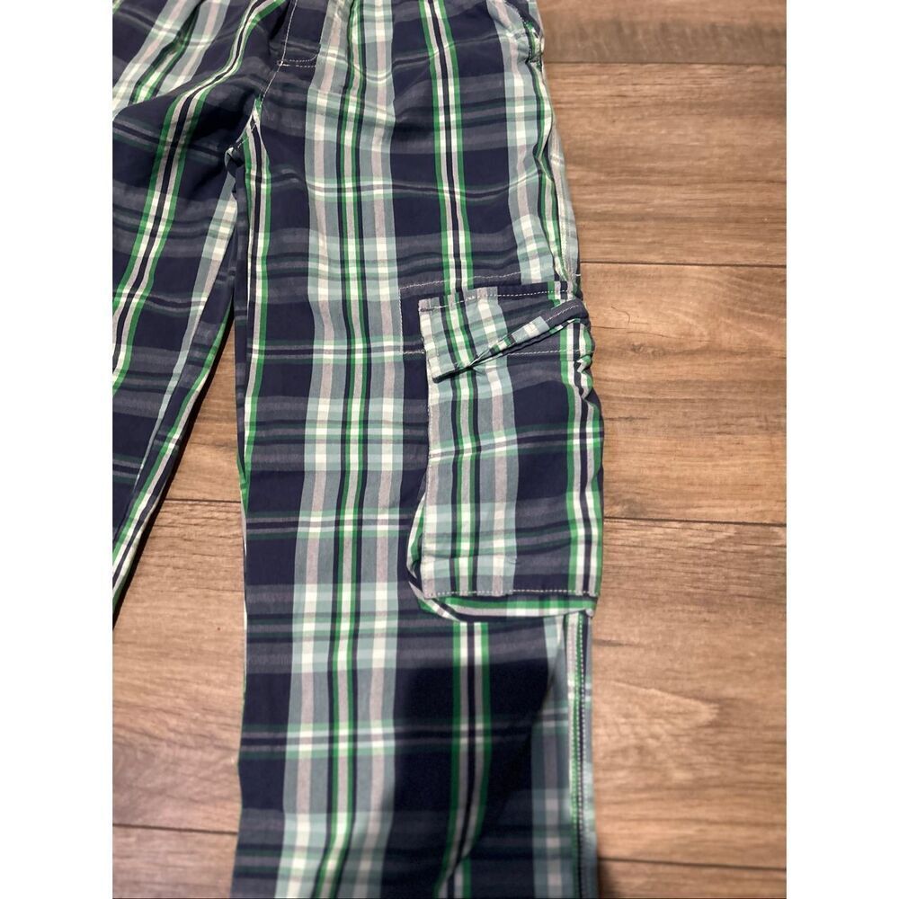 NWT New MINI BODEN 12Y Plaid Cargo Pants - Picture 2 of 6